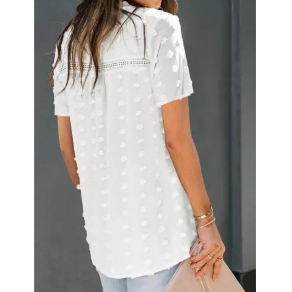 ♥️New boutique black swiss dot top - Picture 3 of 7